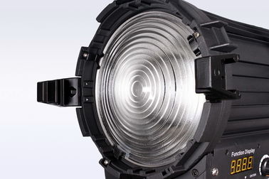 NO Fan 100W LEDフレネルライト バイカラー 高CRI ビデオカメラマン用照明 ((ポール操作ヨーク) サプライヤー