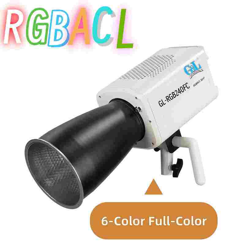 RGB 6-Color Full-Color Spotlight for Film Lighting/RGB/Bluetooth control/6in1 サプライヤー